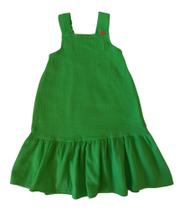 Vestido Infantil Alça em Tecido Fakini Vestido Infantil Alça em Tecido Fakini