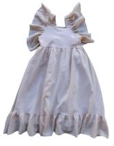 Vestido Infantil Alça em Tecido Plano Pokótinha