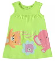 Vestido Infantil Amplo Em Algodão Malwee Kids