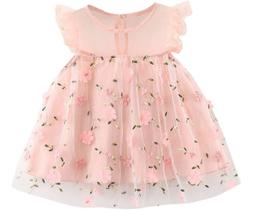 Vestido Infantil Aniversário Floresta Dama Festa Casamento