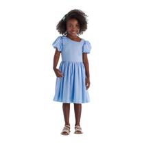 Vestido infantil azul mon sucré princesa stich 3127436