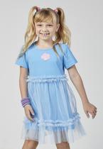 Vestido Infantil Azul MYLU Vestido Infantil Azul MYLU