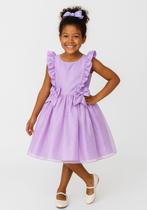 Vestido Infantil Babados