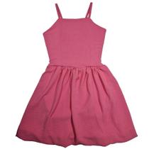 Vestido Infantil Balonê Menina Primavera Verão