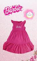 Vestido Infantil Barbie - Pink