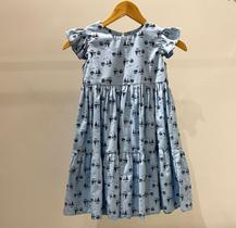 Vestido infantil barquinho menina