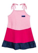 Vestido Infantil Basic De Lacinho