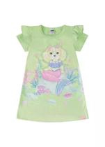 Vestido Infantil Bebê Menina Sereia Marlan Vestido Infantil Bebê Menina Sereia Marlan