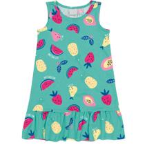 Vestido Infantil Bebê Moça Alegria das Frutas - Malwee - Malwee Kids