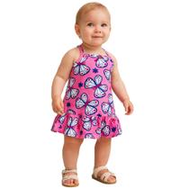 Vestido Infantil Bebê Regata Alcinha Kyly Vestido Infantil Bebê Regata Alcinha Kyly