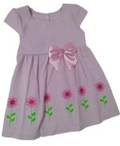 Vestido infantil Bela Flor