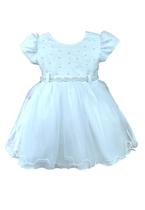 Vestido Infantil Branco Bebê Batizado