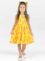 Vestido Infantil Capivara Charmosa Mini Fashionista - Várias Cores Vestido Infantil Capivara Charmosa Mini Fashionista - Várias Cores