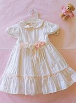 Vestido infantil com rosas Vestido infantil com rosas