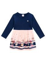 Vestido Infantil Cotton Brandili