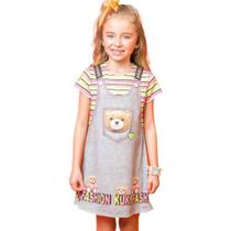 Vestido Infantil Cotton Fresh 49371 - Kukiê