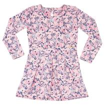 Vestido Infantil Cotton Manga Longa