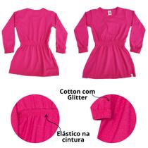 Vestido Infantil Cotton Menina