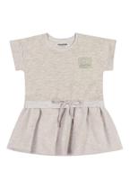 Vestido Infantil Cru Colorittá Vestido Infantil Cru Colorittá