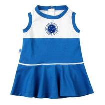 Vestido Infantil Cruzeiro Regata Oficial Menina Revedor