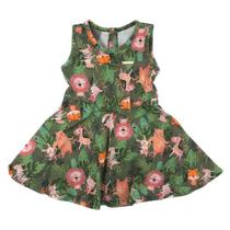 Vestido Infantil Curto 88962 - Malwee Carinhoso