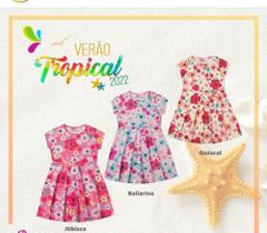 Vestido Infantil - de 2 a 6 anos