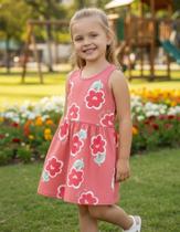 Vestido Infantil De Calor Em Malha Menina Brandili Cor:Modelo 02Tamanho:02