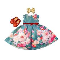 Vestido Infantil De Festa Jardim Encantado Bambollina Vestido Infantil De Festa Jardim Encantado Bambollina