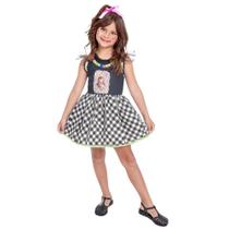 Vestido Infantil de Festa Junina Xadrez Caipirinha São João Coleção Bonequinhas Vestido Infantil de Festa Junina Xadrez Caipirinha São João Coleção Bonequinhas