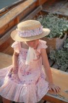 Vestido Infantil de Festa Laise Bordado Petit Cherie 51113121088