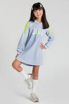 Vestido Infantil de Moletom Lilás Girl Vestido Infantil de Moletom Lilás Girl