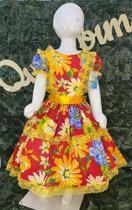 Vestido infantil de quadrilha MB0100
