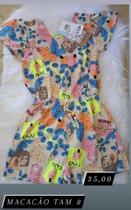 Vestido infantil detalhes rosa