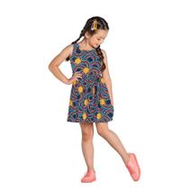 Vestido Infantil Dia a Dia Verão Infantil Menina (ref 25085)