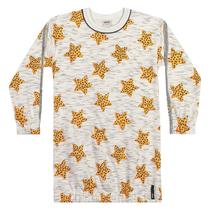 Vestido Infantil Elian Moletom Peluciado Estrelas Manga Longa Menina Vestido Infantil Elian Moletom Peluciado Estrelas Manga Longa Menina