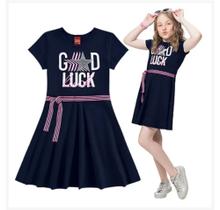 Vestido Infantil em Cotton Kyly