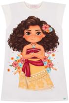 Vestido Infantil em Fly Tech Off White Moana Kukiê