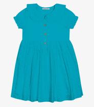 Vestido Infantil Em Laise Trick Nick Azul