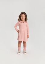 Vestido Infantil em Malha Tricô