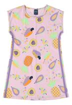 Vestido Infantil em Meia Malha Bee Loop