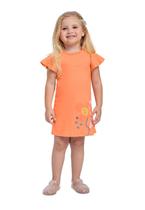 Vestido Infantil em Meia Malha Bee Loop Vestido Infantil em Meia Malha Bee Loop