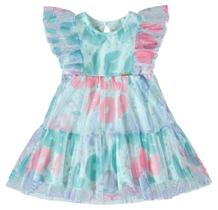 Vestido infantil em tule Vestido infantil em tule