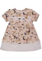 Vestido Infantil Estampado Flores Grow Up
