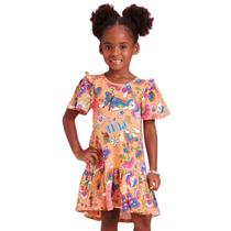 Vestido Infantil Estampado J5173 Vestido Infantil Estampado J5173