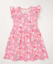Vestido Infantil Estampado Marisa Tam 1 a 3-05244 Vestido Infantil Estampado Marisa Tam 1 a 3-05244