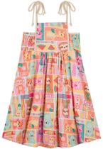 Vestido Infantil Estampado Menina Kukiê