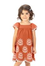 Vestido Infantil Estampado Milon