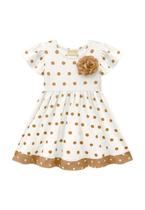 Vestido Infantil Estampado Milon
