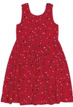 Vestido Infantil Estampado Poá Malwee 4