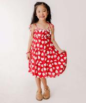 Vestido Infantil Estampado Tam 4 a 10-82004